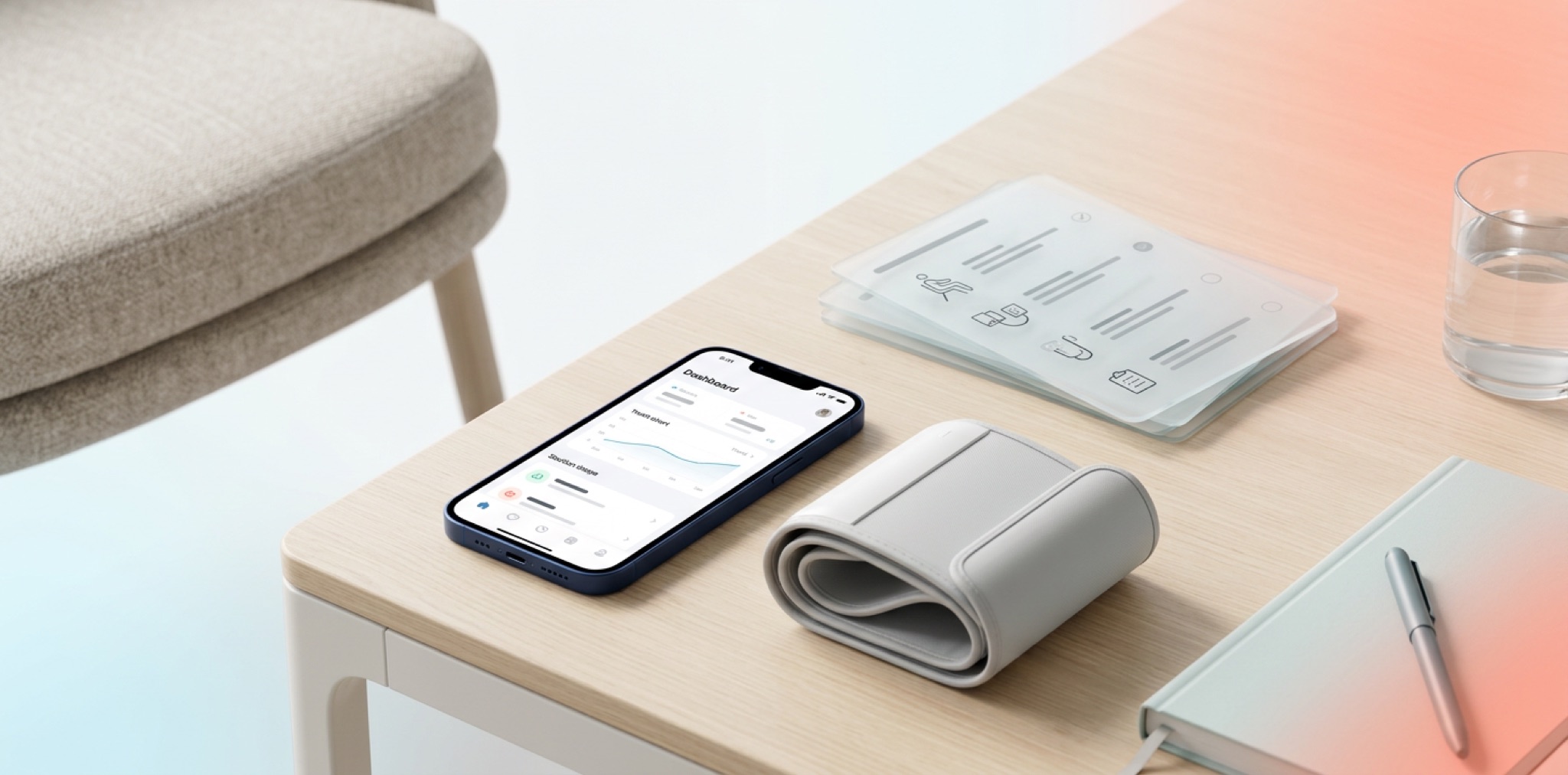 Morning and evening blood pressure comparison chart