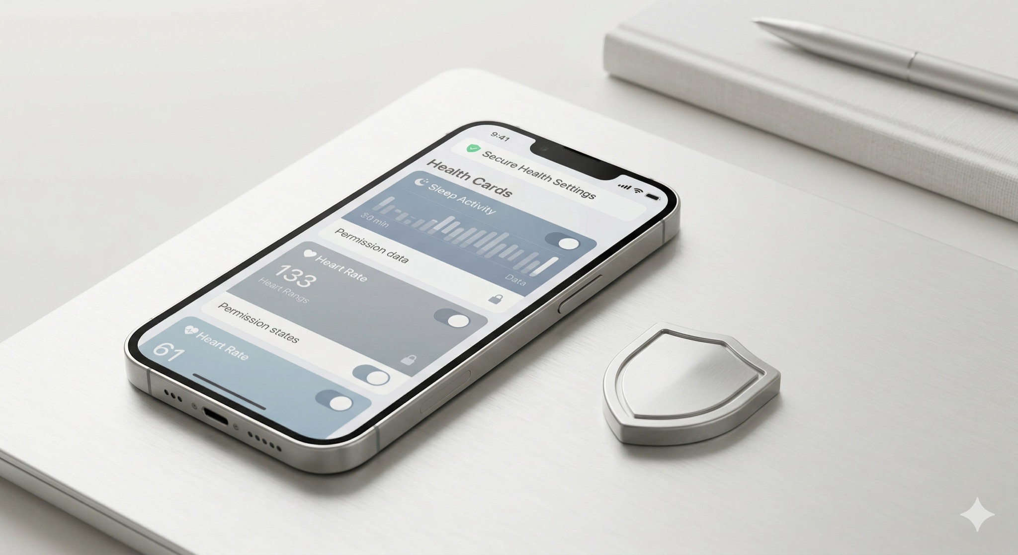 Privacy control checklist for wellness tracking app
